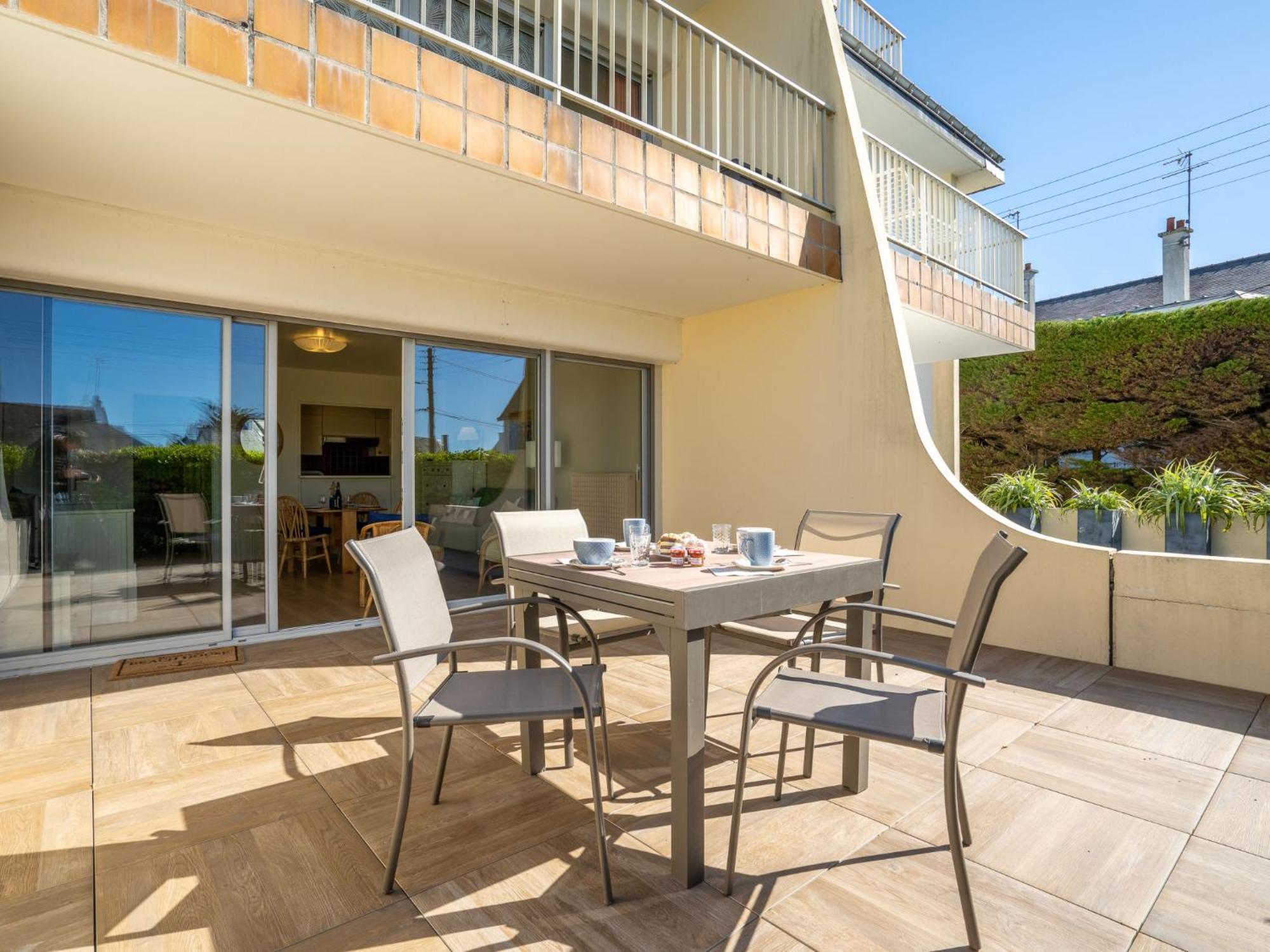 Studio Les Albatros-1 By Interhome กีเบอรง ภายนอก รูปภาพ